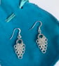 Sterling Silver Graduated Chainmaille Earrings  - Image 7