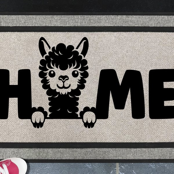 Alpaca Home Door Mat No.2 - All Weather Doormat - 45x70cm 