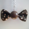~ Choctastic Sweetie Bow Necklace ~