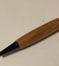 Holy Land Ballpoint Pen - Bethlehem Olive Wood - Gunmetal  - Image 3
