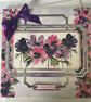 Glorious pink and purple poppies On your Birthday card - Image 1