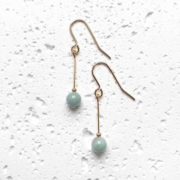 Orion Drop Earrings - Amazonite