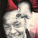 Wattie punk art portrait print