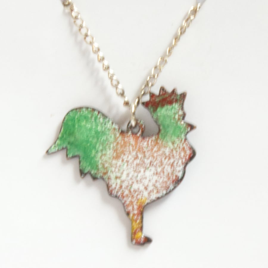 cockerel pendant