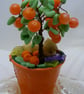 Orange Fruit Tree with sleeping Dog. - Image 3