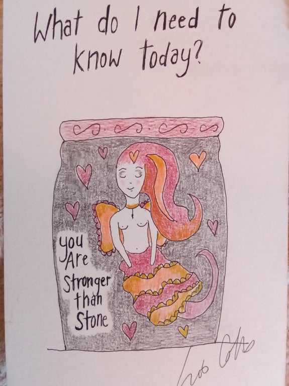 Small Prophets inspired original drawing 