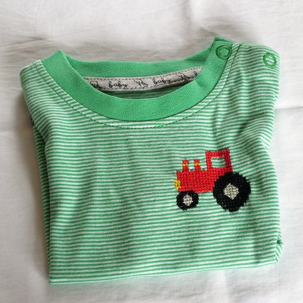 Newborn Tractor T-shirt 