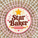 Star Baker Wooden Coaster – Baking Gift – Baker Kitchen Coaster – Baking Lover