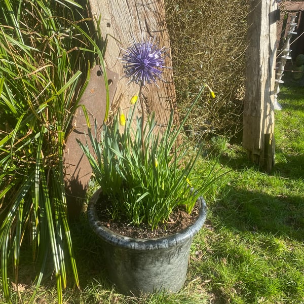  Exploding Dandelion Garden Stake