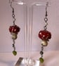 Fairytale Fly Agaric Mushroom Earrings  - Image 2