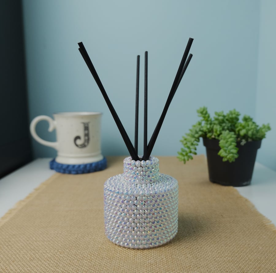 Rhinestone Glass Reed Diffuser