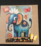 Handmade blank card 
