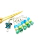 Turtle Beaded Stitch Markers - Image 1
