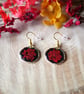 SECONDS SALE! Hypoallergenic Stainless Steel Dangle Earrings - Real Flowers
