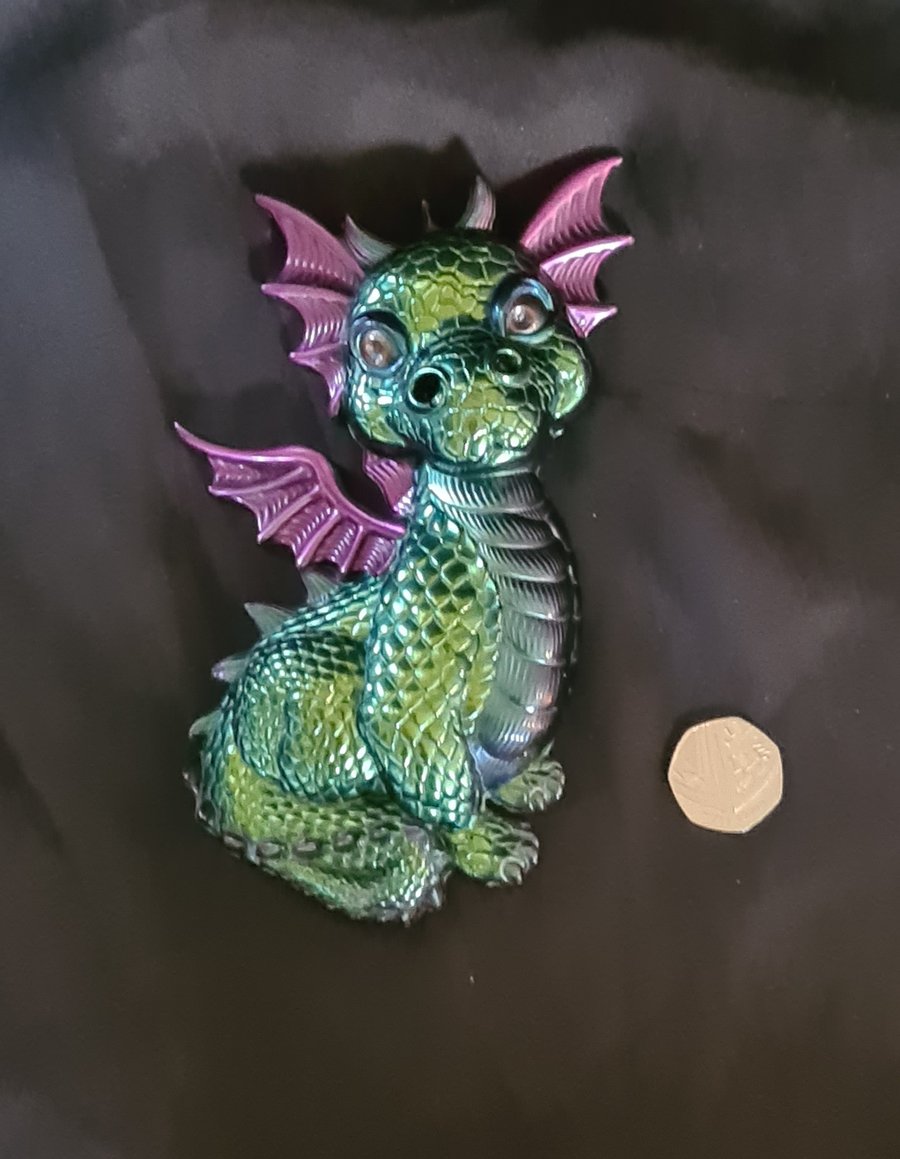 Baby Dragon Wall Hanger Ornament 