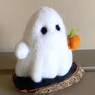 Cute Spook Ghost Needle felt for Halloween 