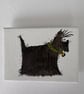 Cartoon Scottie Dog Magnet. - Image 3