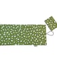 Interchangeable knitting needle case with mini green sheep , holds 2 sets, - Image 5