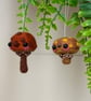 Mini Mushroom Brown Duo - Image 3
