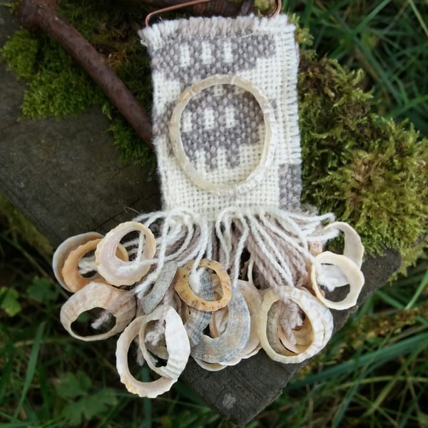 Seashell Brooch