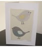 Pack of Three Bird Blank Greetings Cards Notelets Birds x 3 - Image 4