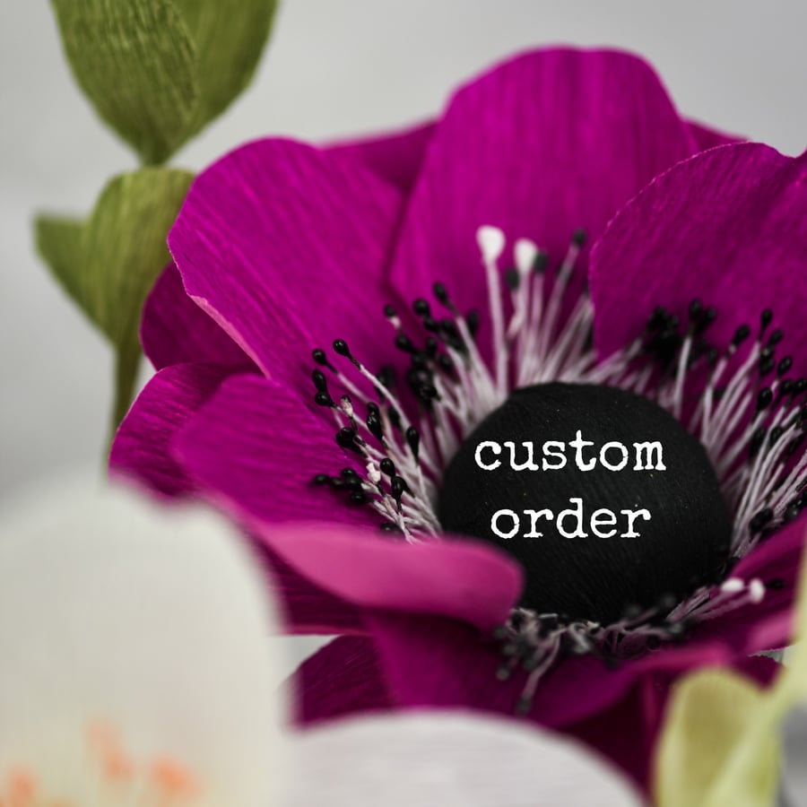 Custom order for Margherita