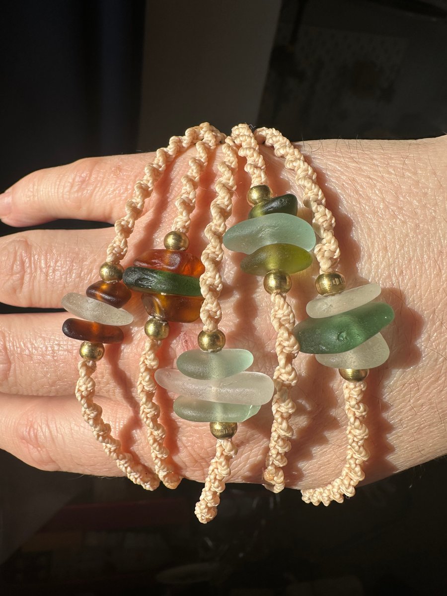 Sea Glass Bracelet 