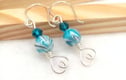 Candy Striped Earrings 