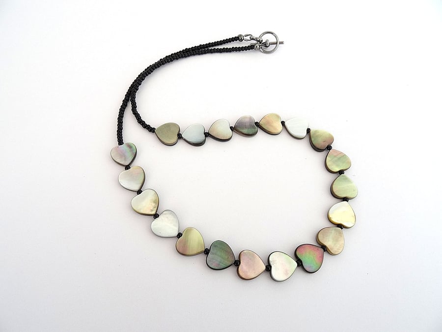 Black Lip Shell Necklace