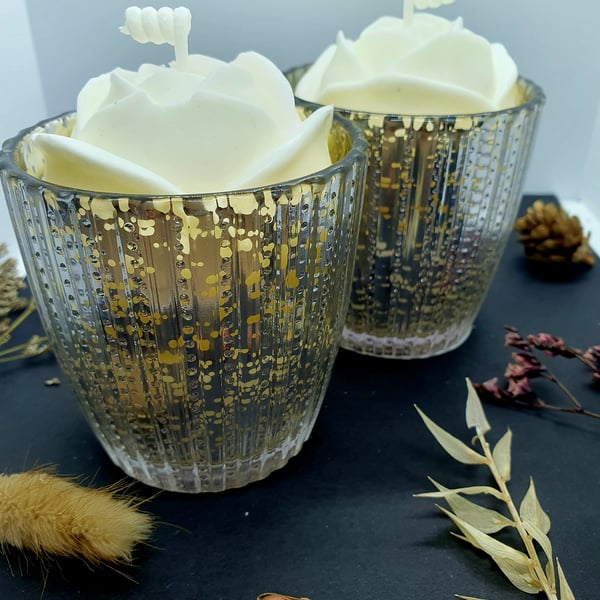 Rose Candle Set