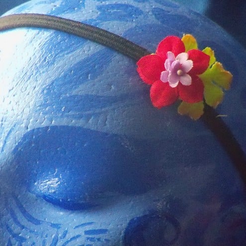 Flower and Vine Leaf Hairband