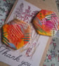 CLEARANCE! polymer clay earrings handmade- reduced-no b4 - Image 2