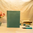 innerwords ... Full Case-Bound, Green Cloth, Chyogami Endpapers (Folksy135)