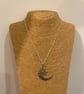 Moon and Star Necklace (619) - Image 1