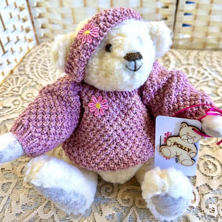 Polly: Dressed Artist Bear 33cm (13")