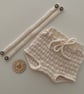 Made To Order Handknitted Picnic Baby Shorts 7 sizes. Any colour. - Image 4