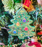 Handcrafted Christmas Decorative Hanging Ornament - Image 4