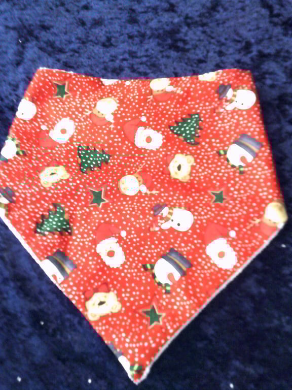 Christmas Dribble Bib