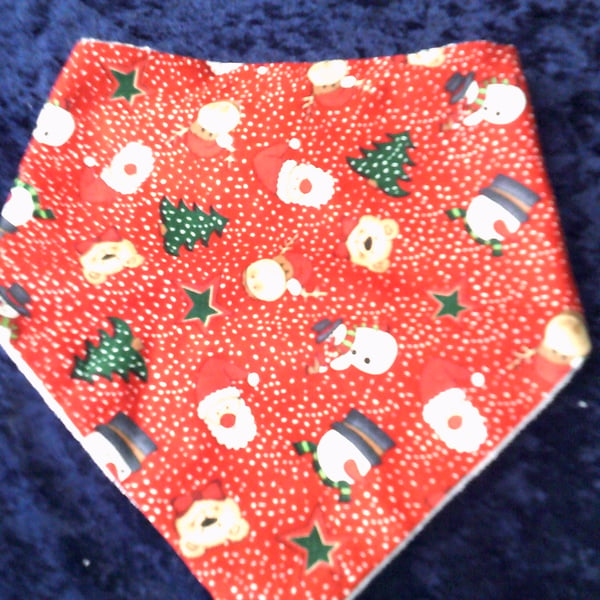 Christmas Dribble Bib