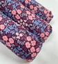 Floral Purple, Pink and Blue Padded Clothes Hangers x3 - Image 2