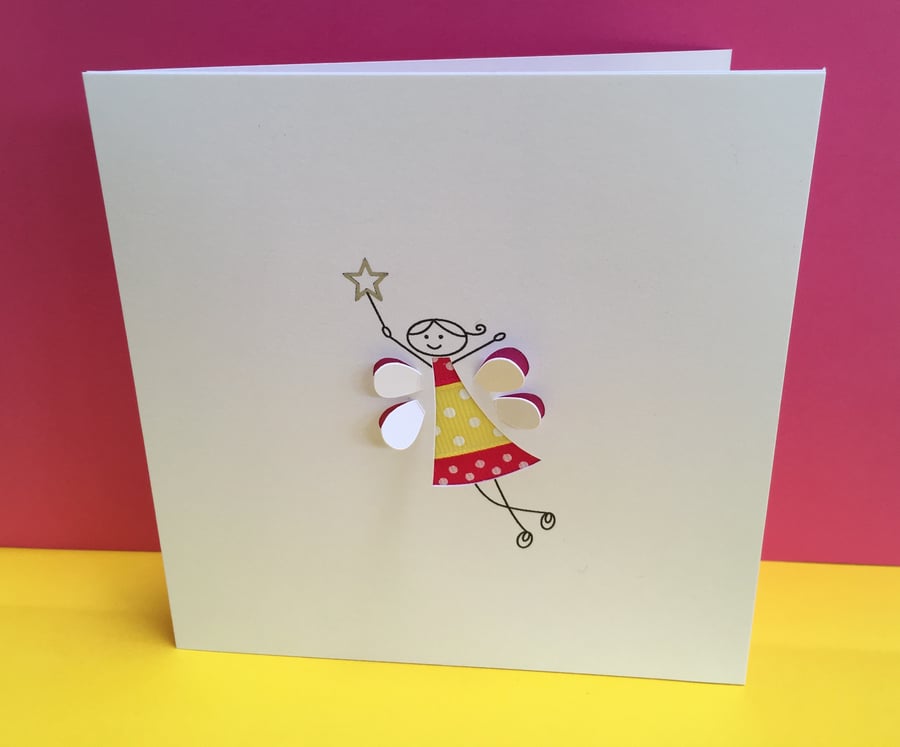 Fairy Card - Hand Cut Fairy