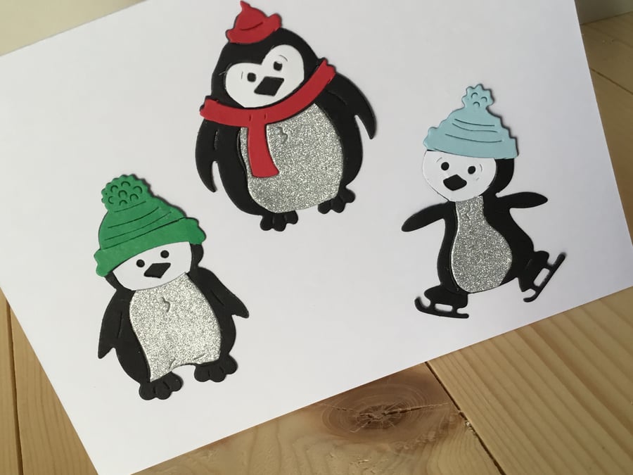 Cute trio of penguins. CC337