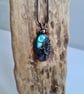 Natural Blue Labradorite & Copper Tree of Life Pendant Gift Crystal Jewellery  - Image 3
