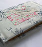Textile Linear Freehand Embroidered Bird Journal - Image 3