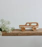 Wooden Toy Car - Station Wagon - White - Traditional Wooden Toys - Auto Toys - Image 3