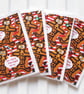 Gingerbread Robots Christmas Card - Image 2