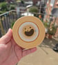  Handmade Coffee Cup & Plate Wooden Coaster