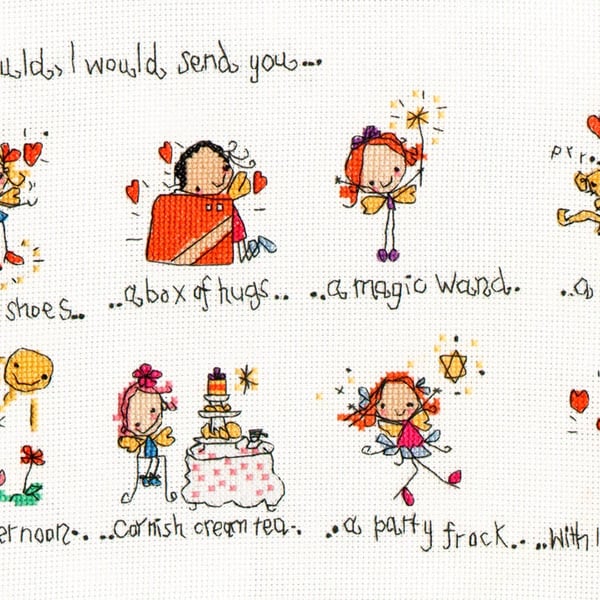 Juicy Lucy - If I could cross stitch chart