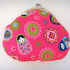 Little Russian Dolls Fabric Credit Card/Coin Purse