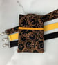 Clocks phone case, Steampunk pouch, Detachable strap, 2 options - Image 3